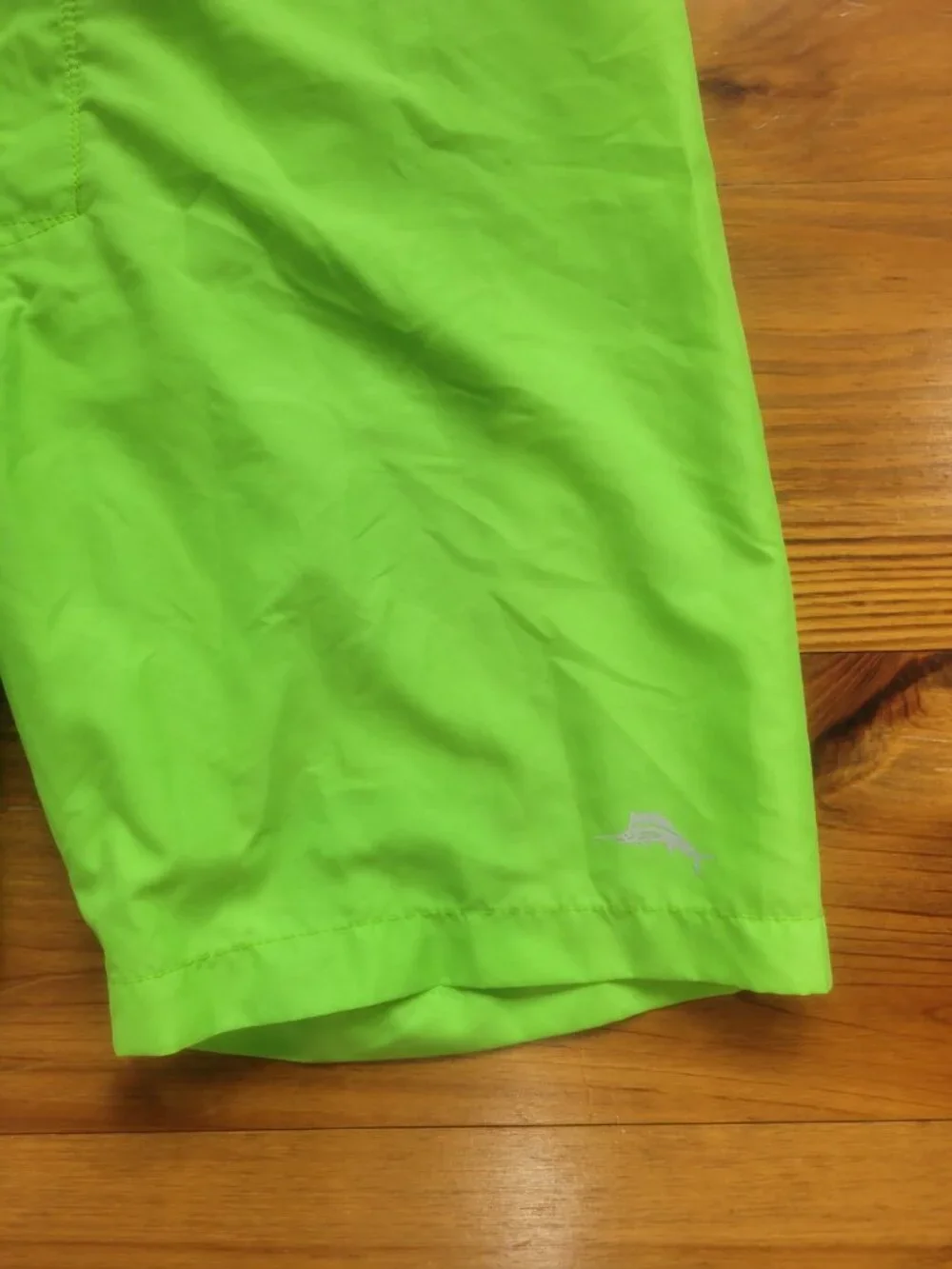 Men's Tommy Bahama Swim Trunks Board Shorts 34 Green Drawstring 9